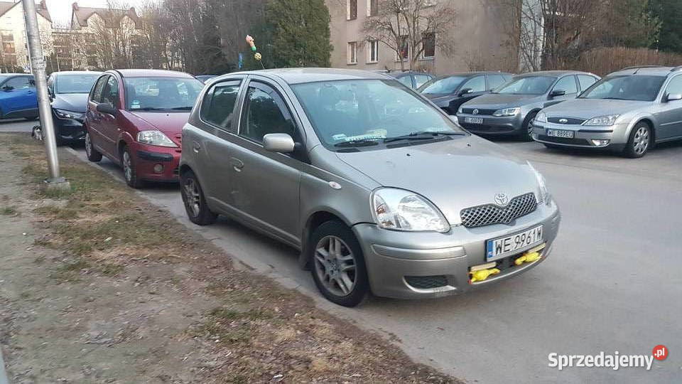 Toyota Yaris LPG 5drzwiowy Rok produkcji 2004 mazowieckie Warszawa