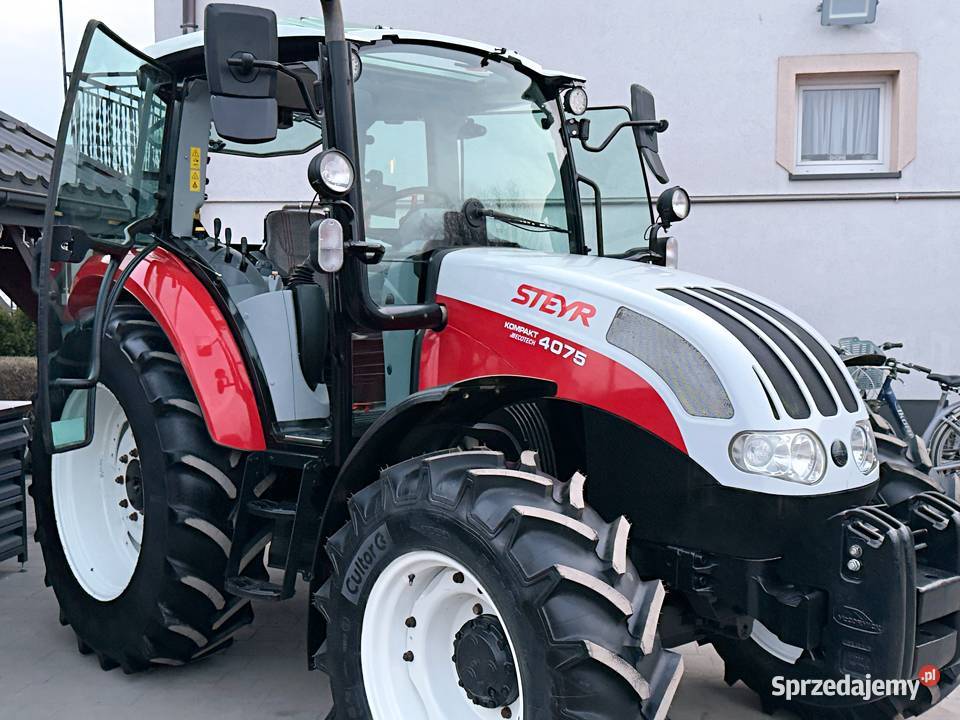 Ciągnik Steyr 4075 Kompakt1wł3000Mth2018rSalon Steyr Łowicz