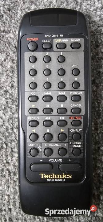 Oryginalny Pilot Technics Audio RAKCH101WH