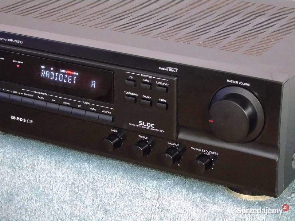 Amplituner Denon DRA275 RD sprawny i ładny
