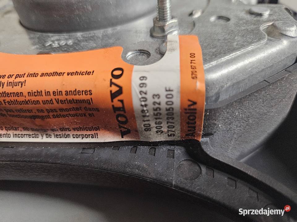 Volvo poduszka kierowcy mazowieckie Warszawa