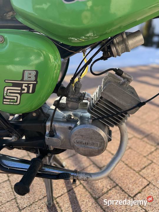 Simson S51 1989 r 12V 4 biegi M5411 nieuszkodzony Bojanów