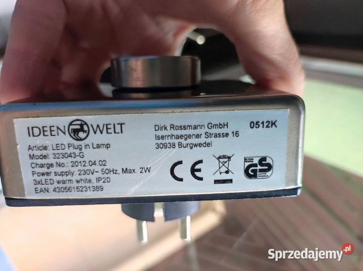 kinkiet lampka chromowana lampa wtykowa do świętokrzyskie sprzedam