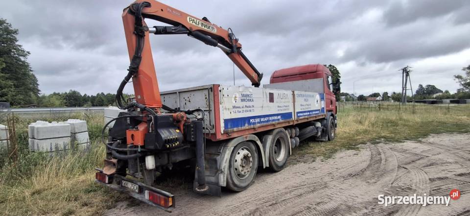 Scania 124 380 HDS palfinger pk9501 Wielbark