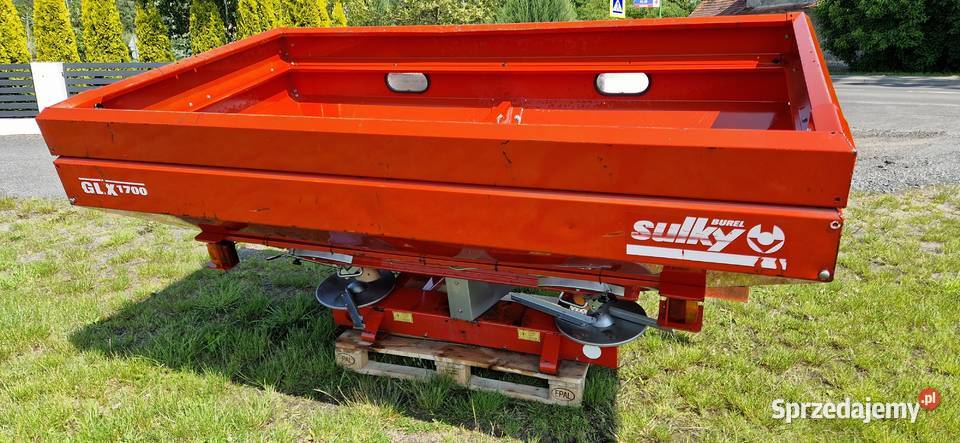 Rozsiewacz Nawozów Sulky Burel GLX 1700 super Rozsiewacze nawozów lubuskie Szprotawa