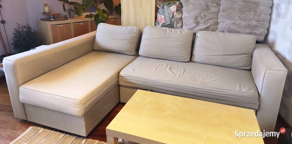 IKEA MANSTAD Narożnik z funkcją spania Pojemnik