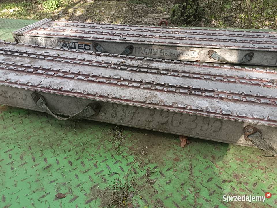 Najazdy aluminiowe Tuszyn sprzedam