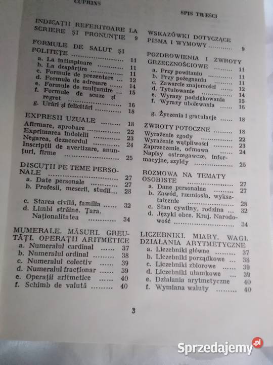 Rozmówki RumunskoPolskie Victor Jeglinschi łódzkie Łódź