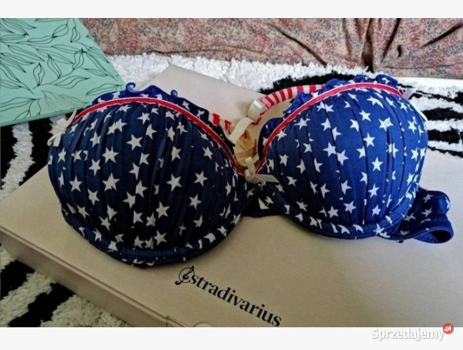 Nowy YORKER stanik biustonosz push up w print Leszno sprzedam
