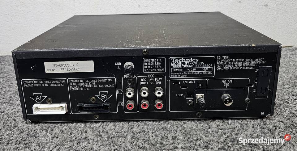 Tuner sound processor TECHNICS STCH505 Kraków