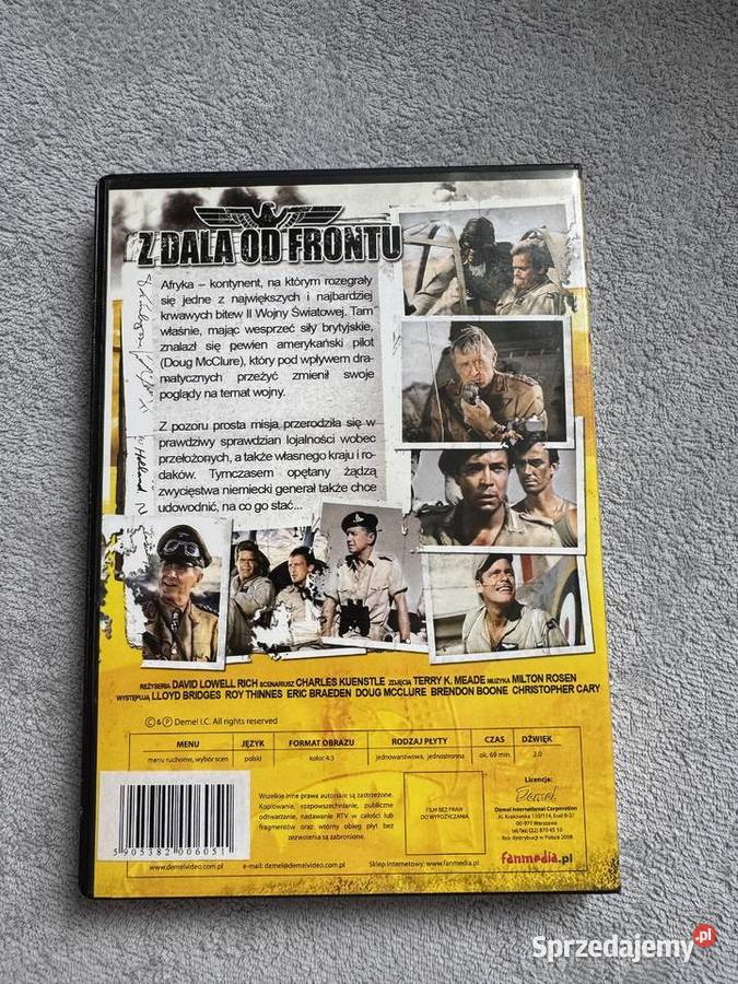 Płyta DVD Z daleka frontu Filmy Warszawa