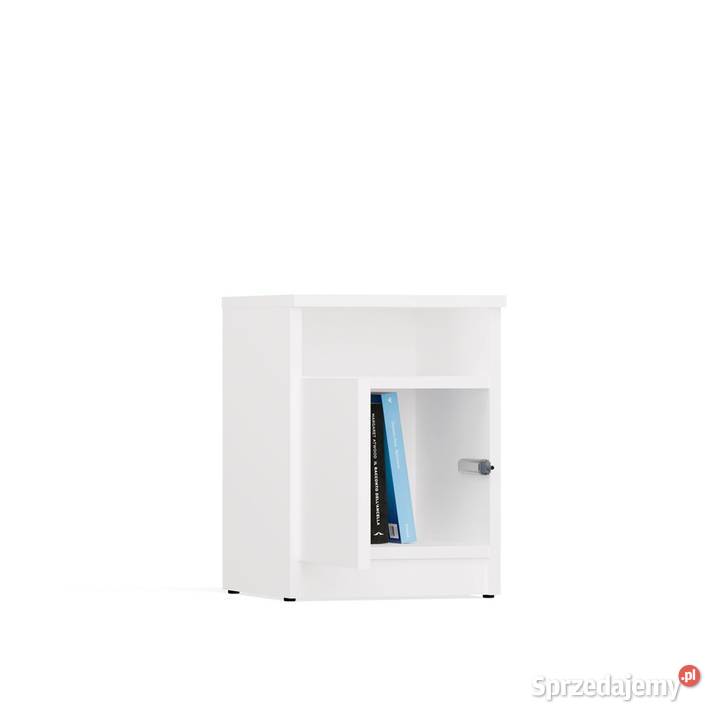 Szafka nocna GALAX 30 1D BIAŁY