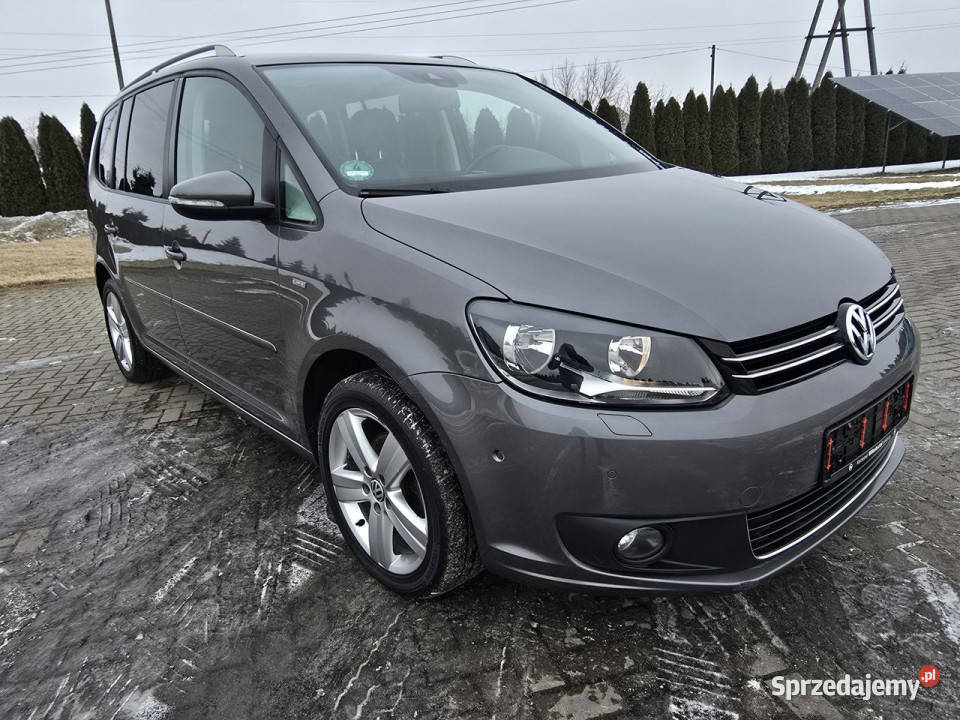 Volkswagen Touran 16tdi AUTOMATNavigacjaPanorama czujnik zmierzchu Touran Kutno