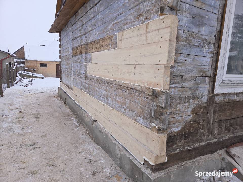 Wymiana podwalin rozbudowa przenoszenie I montaż Zamość