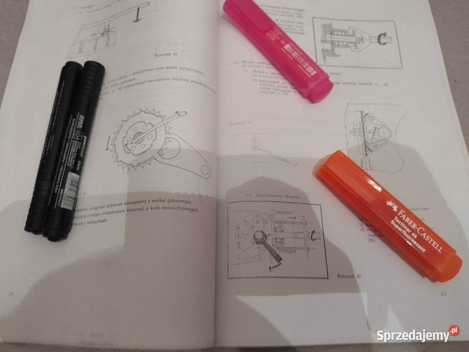 JAWA CZ SPORT 125 175 Instrukcja Napraw Łódź