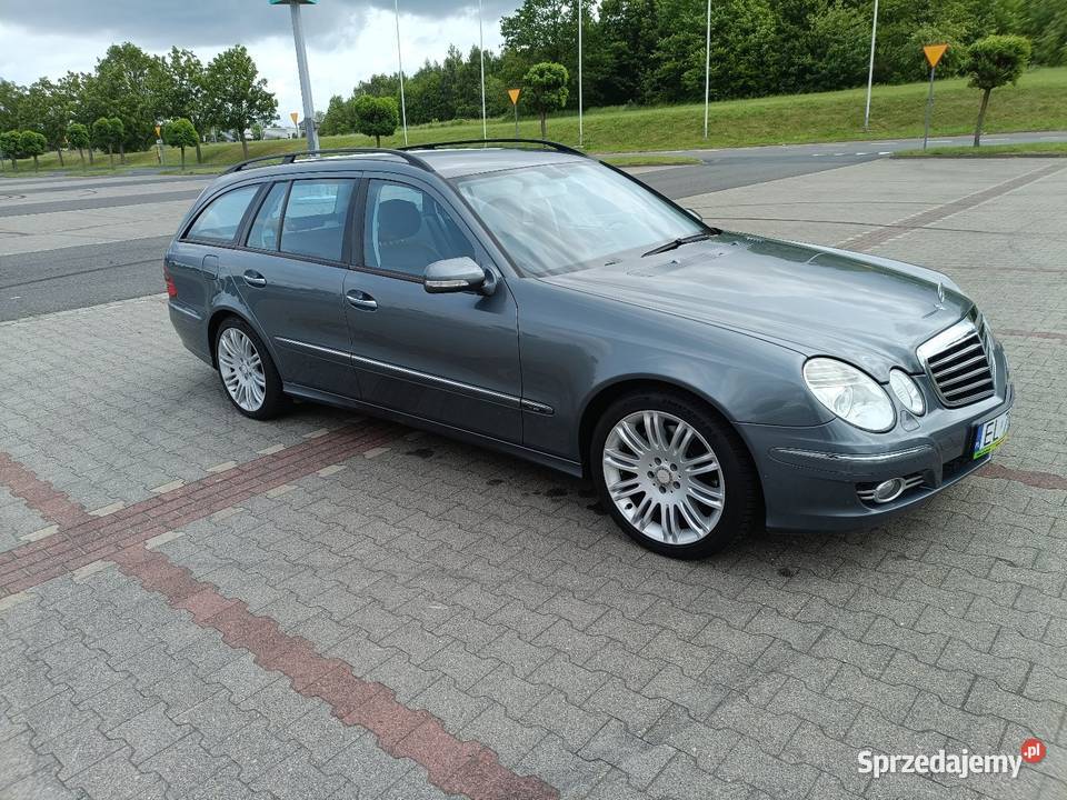 Mercedes w211 18kompresor światła przeciwmgielne Mercedes-Benz Łódź
