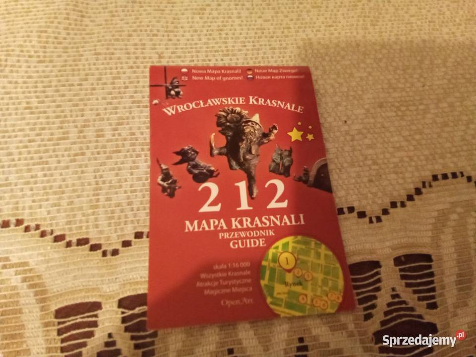 Wrocławskie krasnale 212 mapa krasnali mazowieckie