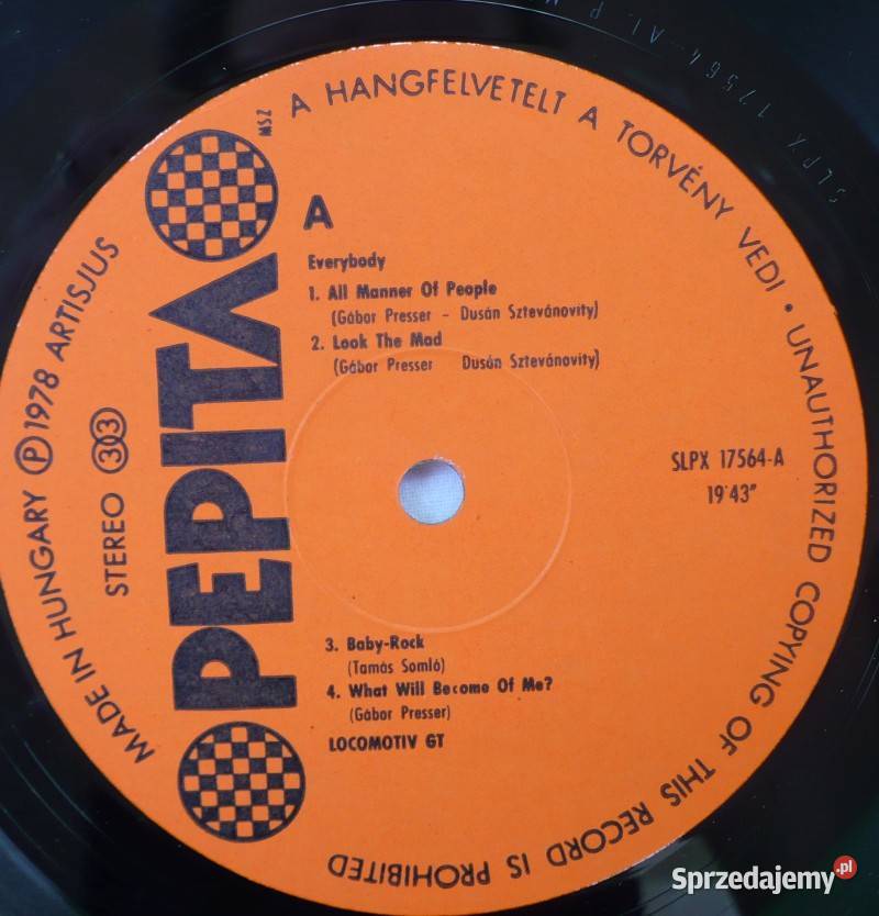 płyta winylowa Locomotiv GT Suwałki