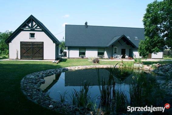 Dom jeziorem w okolicach Poznania Potrzanowo