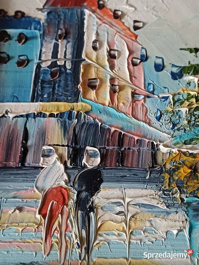 vintage obrazki malowane ręcznie Nowy Targ