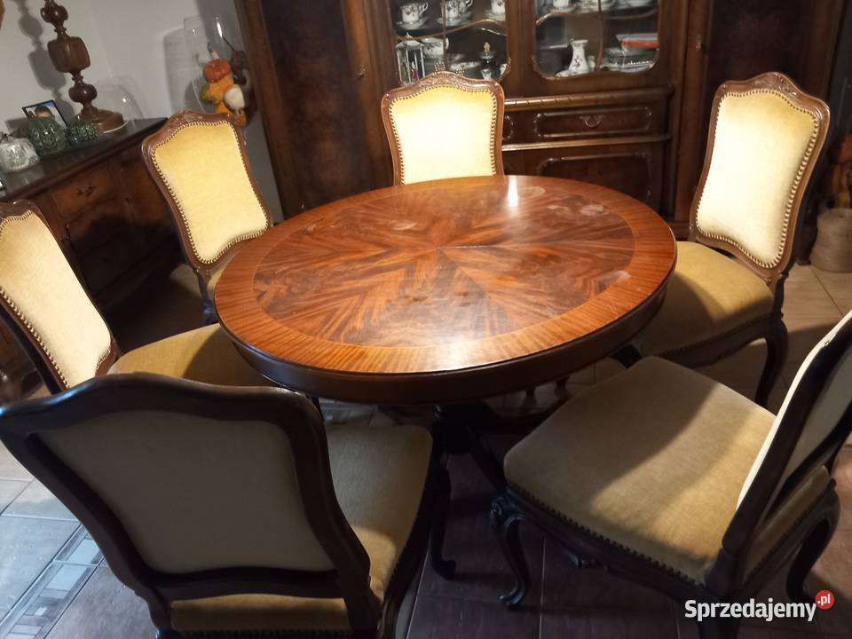 Stół okrągły wielkopolskie Kawczyn