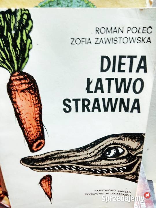 Dieta łatwostrawna unikatowe książki Warszawa