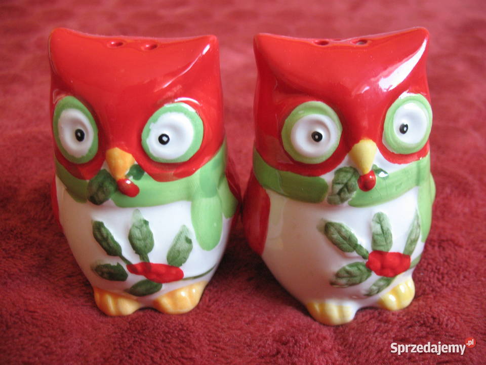 Sowy Sól i pieprz 7 x 5 x 5 solniczka i mazowieckie Siedlce