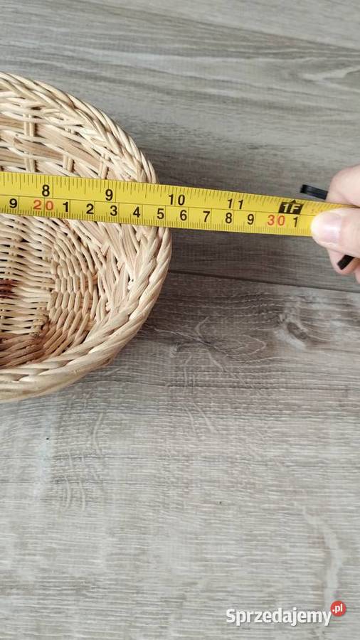 koszyk wiklinowy pleciony
