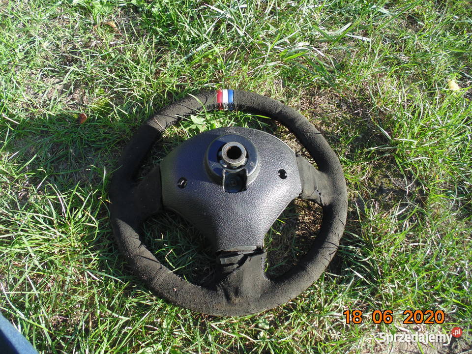 Kierownica alcantara Peugeot 206 przedlift 9803 Motoryzacja Kraków