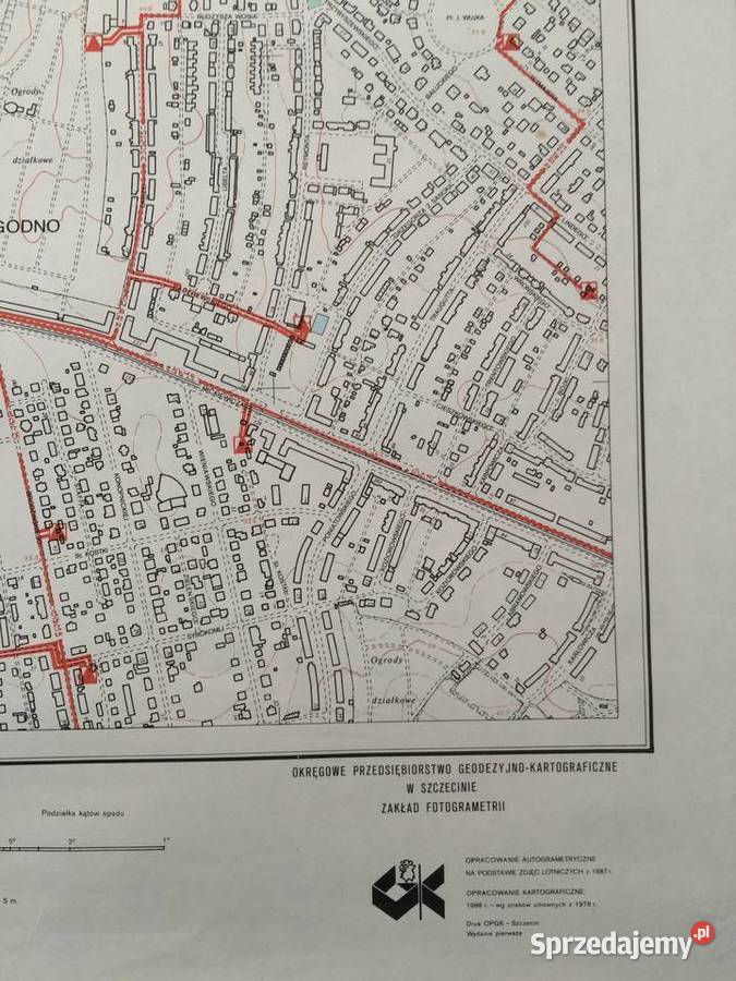 2536 Mapa Tematyczna Szczecina Szczecin