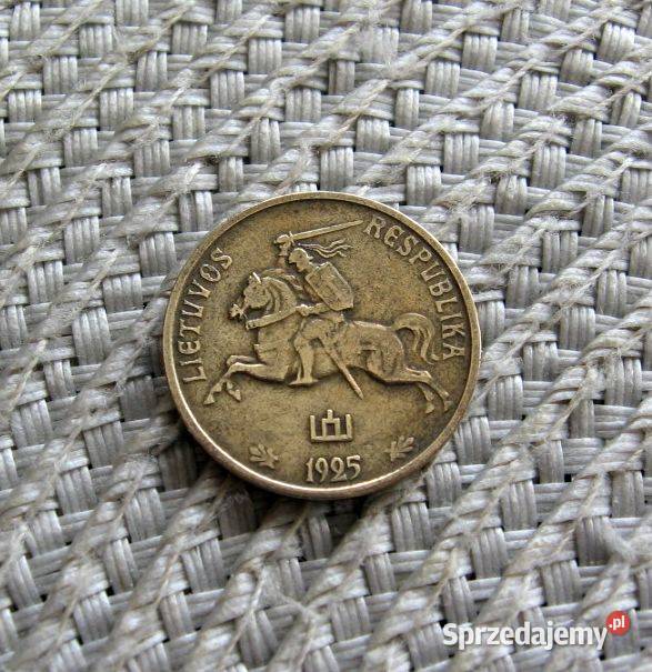 Litwa 5 Centai 1925r Kalisz