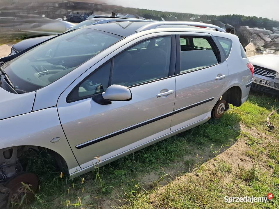 Samochód Peugeot 407 20B 04r Automat CZĘŚCI Wisznice