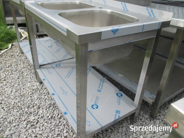 Zlew Gastronomiczny 2 Komorowy 1006085 stal Ostrów Wielkopolski