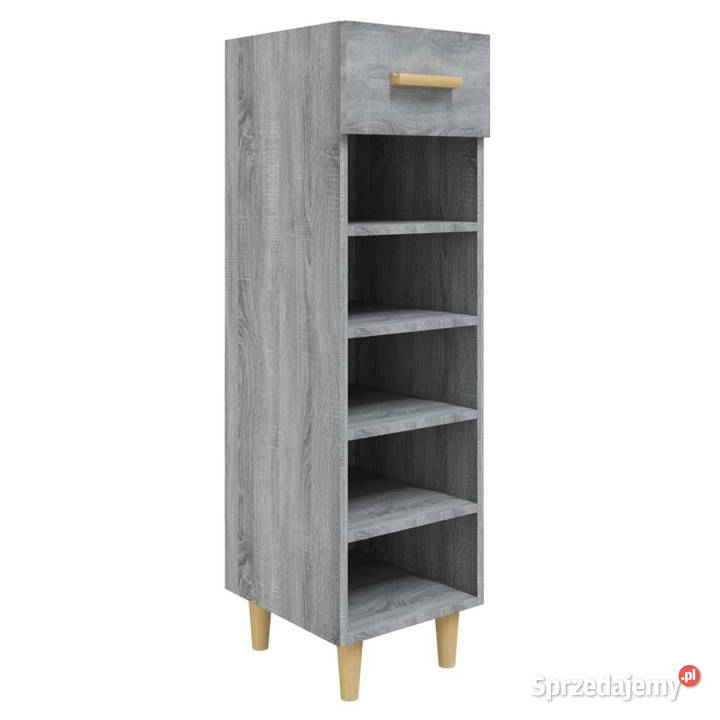 Szafka na buty szary dąb sonoma 30x35x105 Warszawa