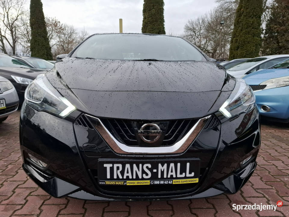 Nissan Micra Benzyna 90 Koni Navi Podgrzewane przyciemniane szyby Micra Lublin