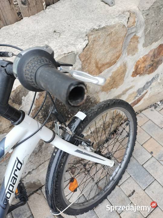 Leopard space cat biało siwy rower chłopięcy Urszulin