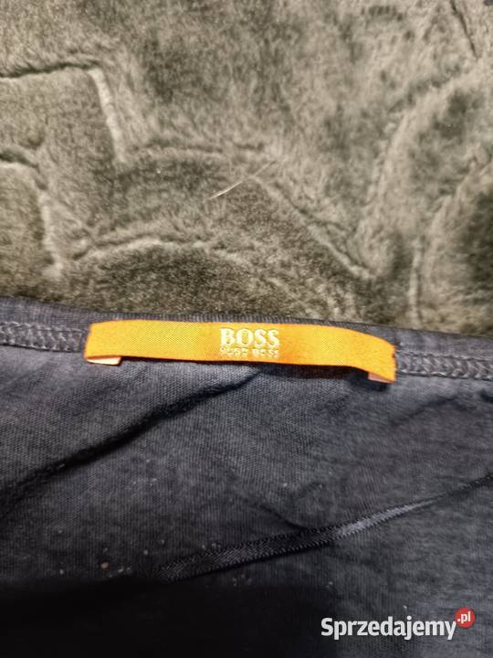 Koszulka BOSS grafitowa S stan