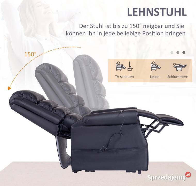 Fotel z funkcją do wstawania Pozostałe Brzesko sprzedam