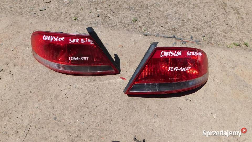 chrysler serbing lampa lewa WYSYŁKA osobowe Żory