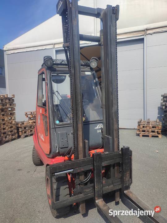 Wózek widłowy Linde H30T03 na gaz Magazynowanie Wrocław