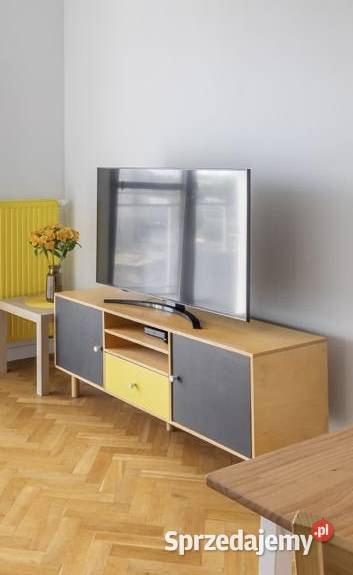 Szafka RTV drewniana designerska RTV pomorskie Gdańsk