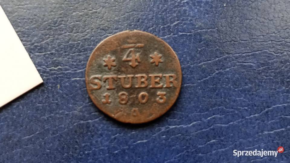Stare monety 14 stubera 1803 Niemcy Prusy