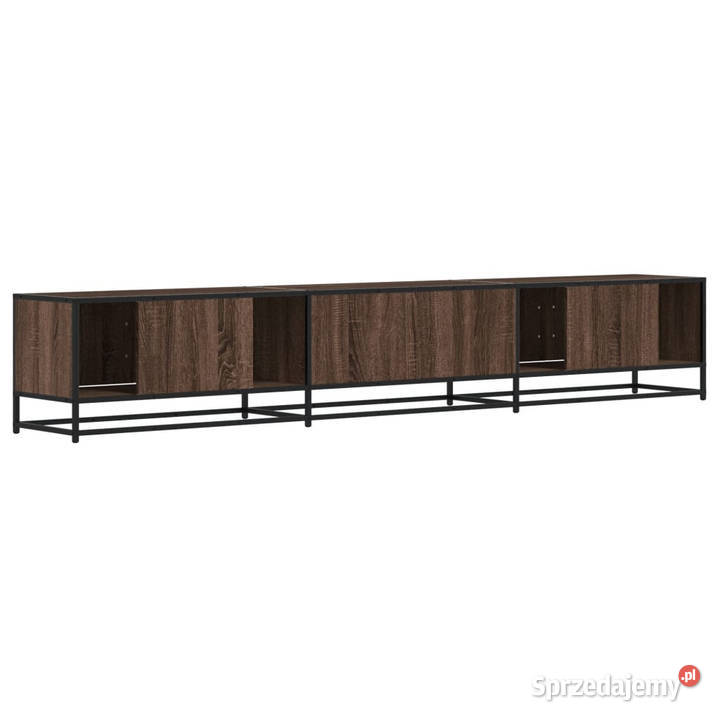 Szafka pod telewizor brązowy dąb 240x35x41 Warszawa