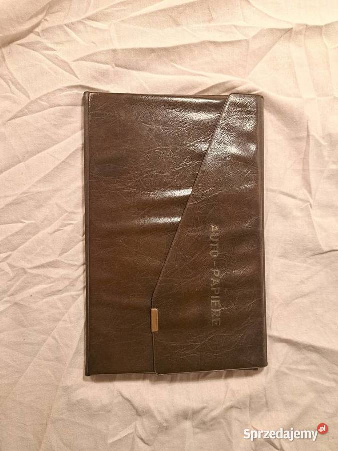 Etui na dokumenty do auta zabytek oldtimerStan Brzesko