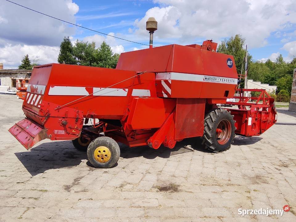 Kombajn zbożowy Massey Ferguson 487 sieczkarnia mazowieckie Skaryszew sprzedam