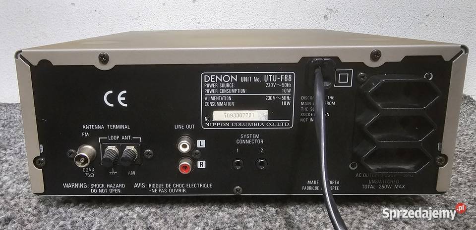 Tuner Stereo Denon UTUF88 Personal Component Kraków sprzedam