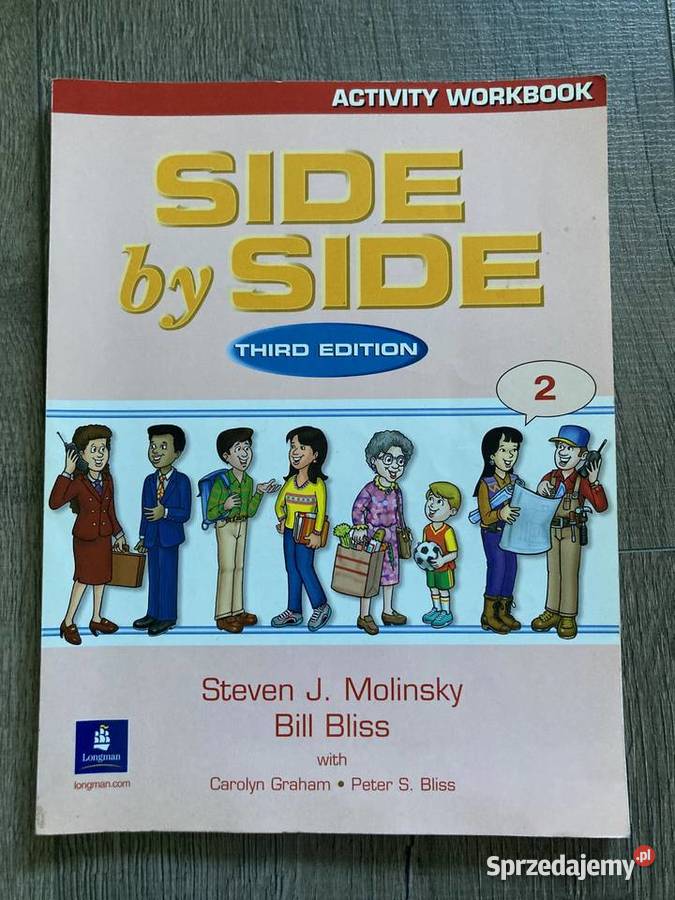 Komplet książek Side by Side angielski english Nisko sprzedam