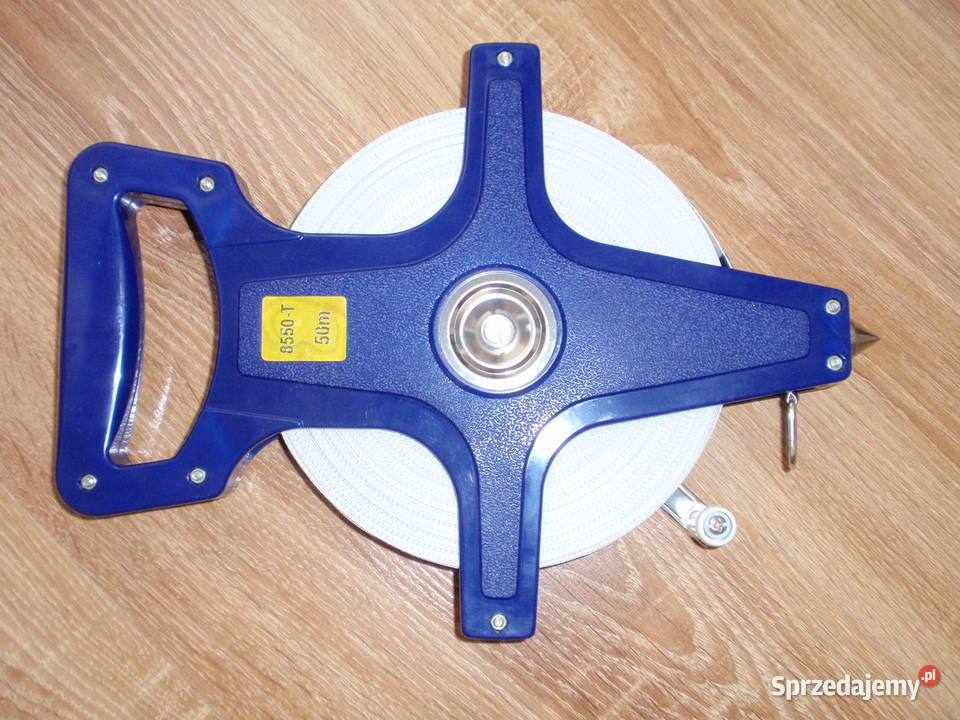 Miara zwijana geodezyjna 50m x125mm Łódź sprzedam