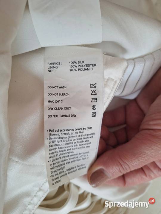 Przepiekna zjawiskowa biała tiulowa suknia Kraków