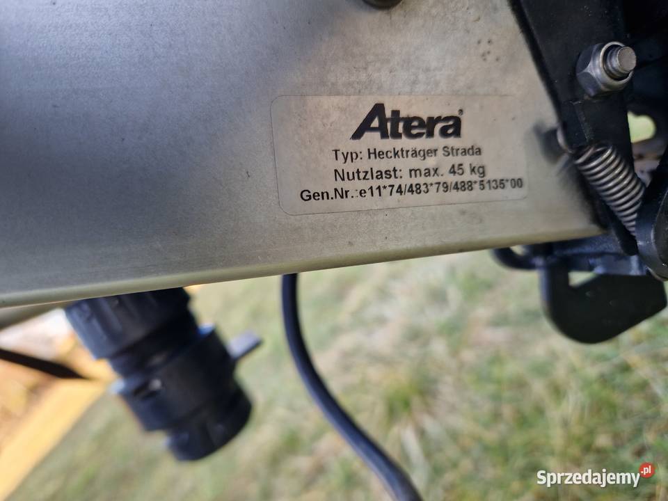 Atera Strada DL3 bagażnik 3 rowerowy na hak KPL Mielec